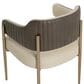 Club Collection By Sunpan Tova Arm Chair in Dillon Cream and Bravo Ash, , large