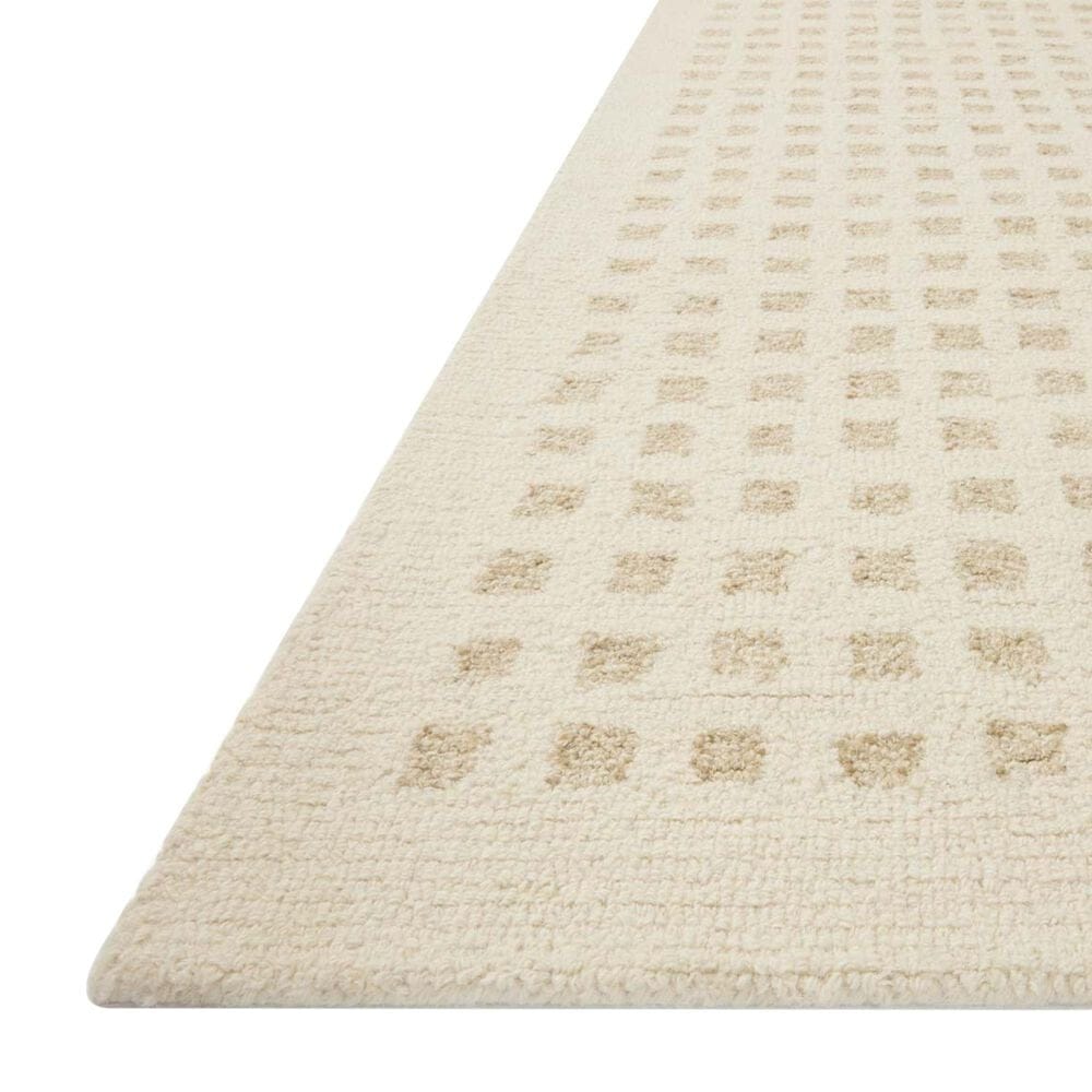 Chris Loves Julia x Loloi Polly 2&#39;6&quot; x 7&#39;6&quot; Ivory and Natural, , large