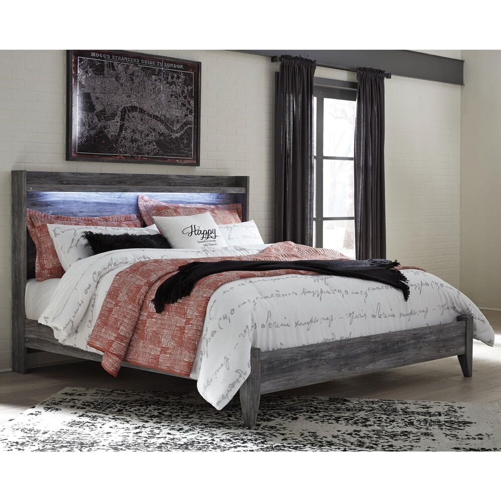 Ashley Baystorm 2-Piece King Bedroom Set in Gray, , large