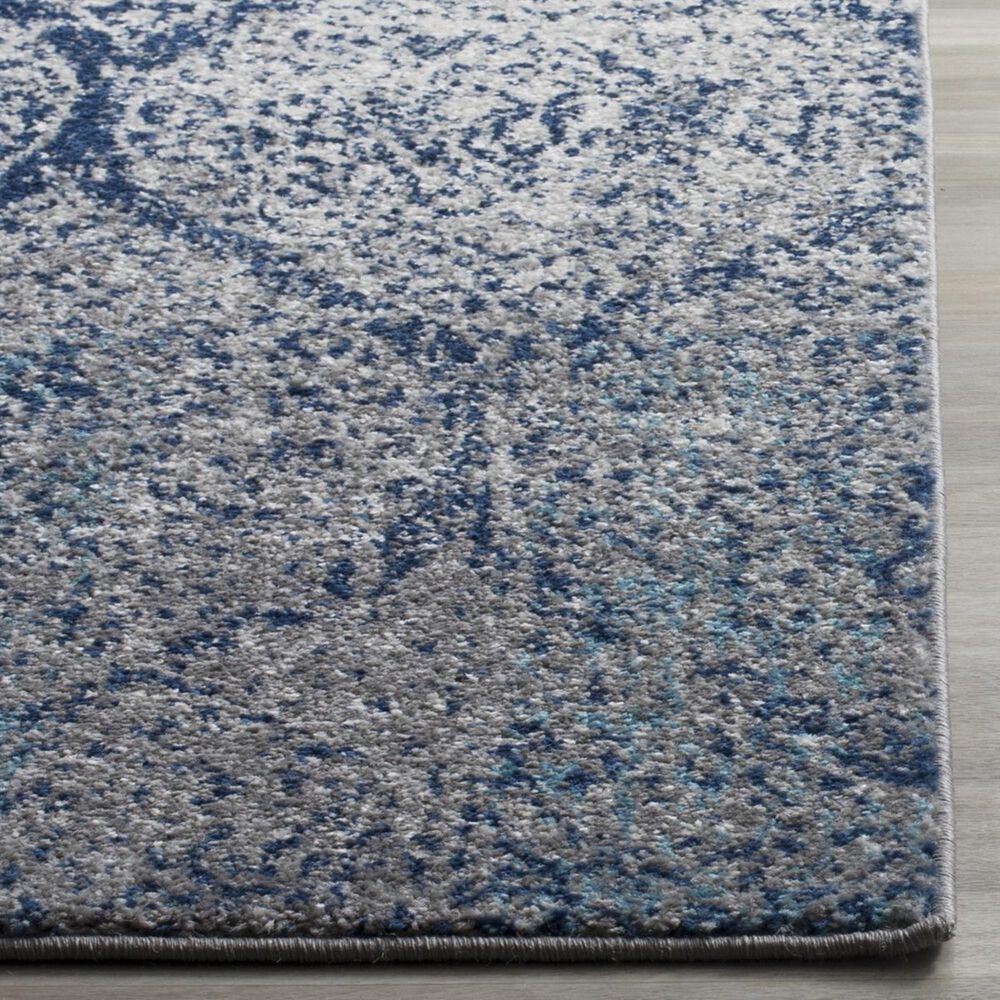 Safavieh Madison MAD604G 2&#39;3&quot; x 14&#39; Navy and Silver Runner, , large