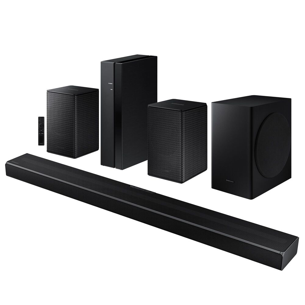 Samsung 5 1 Channel Soundbar And Wireless Rear Speakers Kit Home Theater System In Black Nebraska Furniture Mart This soundbar also has an optical digital audio input that can be connected to any tv that has an optical digital • wireless speakers: samsung 5 1 channel soundbar and wireless rear speakers kit home theater system in black nfm
