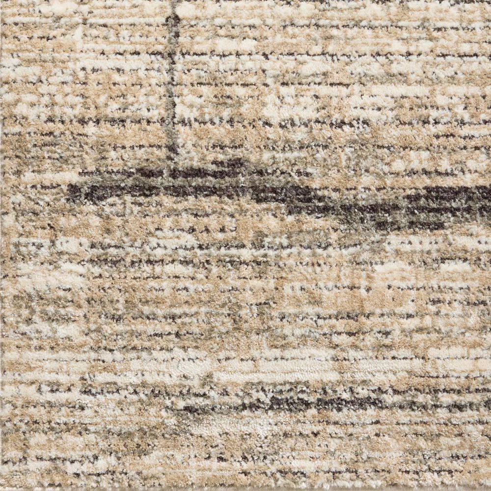 Loloi Bleecker Natural and Charcoal 4&#39; x 6&#39; Area Rug, , large