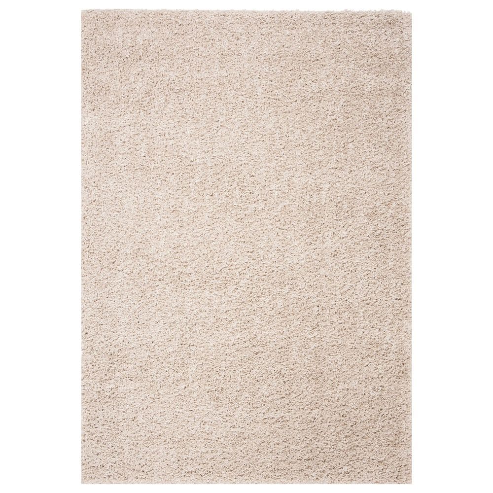 Safavieh August Shag AUG200D 3" x 5" Beige Area Rug, , large