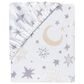 Lambs and Ivy Goodnight Moon Fitted Crib Sheet in White, Gray and Copper, , large