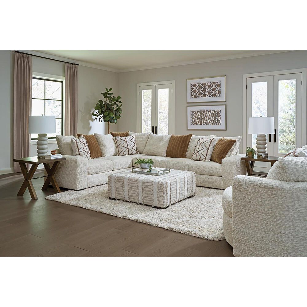 Albany Furniture 2-Piece Sectional in Haven Oatmeal, , large