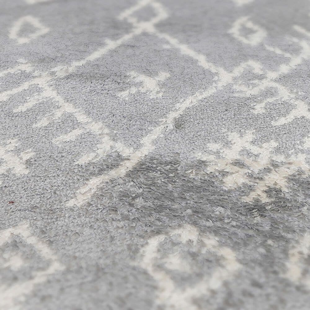 Amer Rugs Aspen 5&#39; x 7&#39;6&quot; Gray and Ivory Area Rug, , large