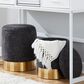Lumisource Marla 2-Piece Nesting Ottoman Set in Black, , large