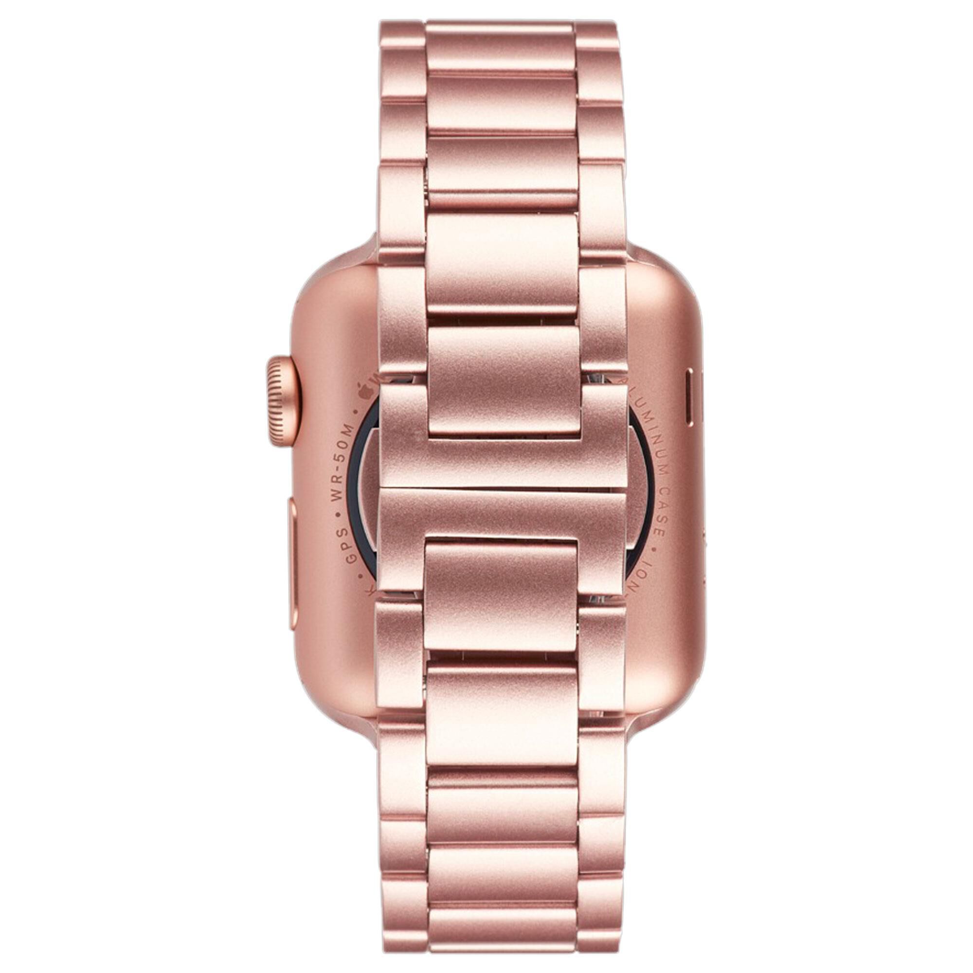 Gold link apple watch band 38mm sales