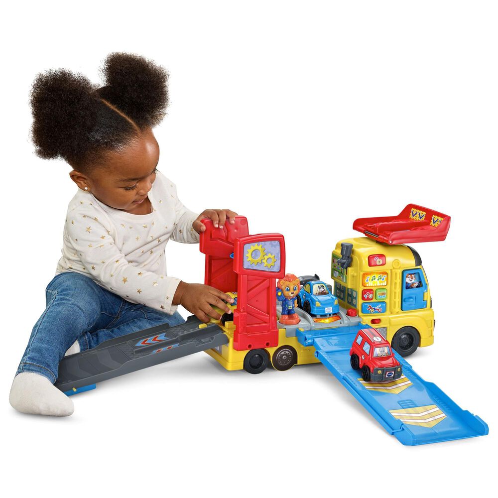 Vtech 3-in-1 Race and Repair Hauler, , large