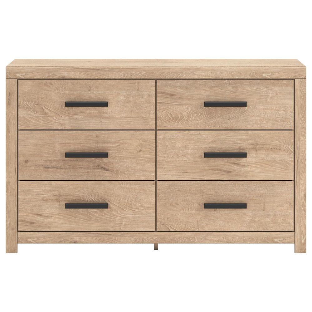 Ashley Sanginlane 6-Drawer Dresser Only in Tan, , large