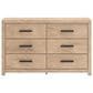 Ashley Sanginlane 6-Drawer Dresser Only in Tan, , large