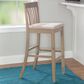 Linon Home Decor Torino Craftsman Bar Stool in Grey Wash, , large