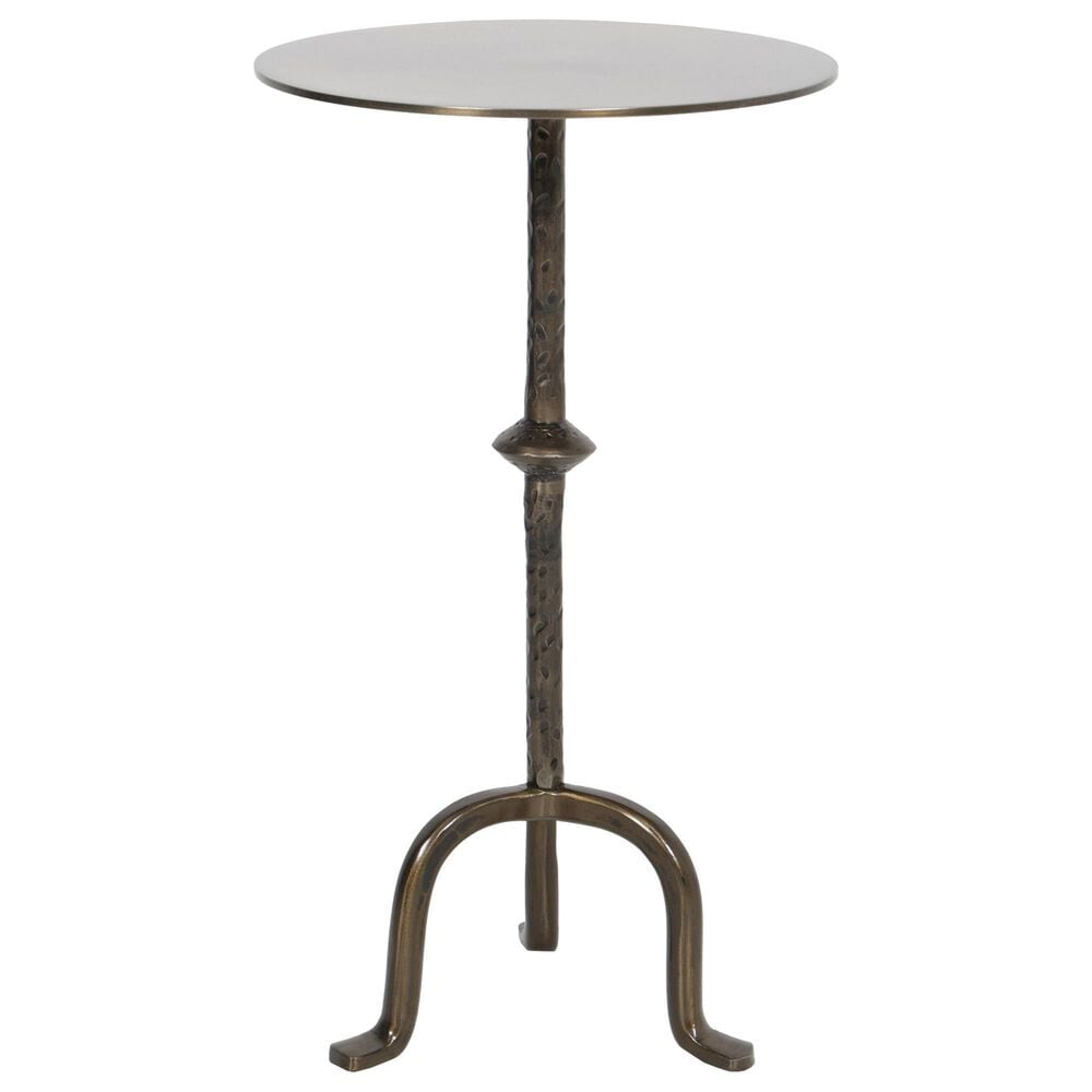 Four Hands Jocelyn End Table in Dark Brass, , large