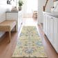 Dalyn Rug Company Silk Road Turmeric, Gold, Blue, Copper, Ivory, Taupe and Aloe 2"3" x 7"6" Runner, , large