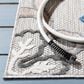 Safavieh Cabana 2"2" x 9" Grey and Blue Performance Runner, , large