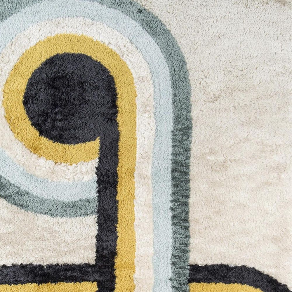 Novogratz Retro RET-3 7&#39;6&quot; x 9&#39;6&quot; Blue Area Rug, , large