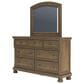 Ashley Feddinger 4-Piece King Storage Bedroom Set in Chestnut Brown, , large