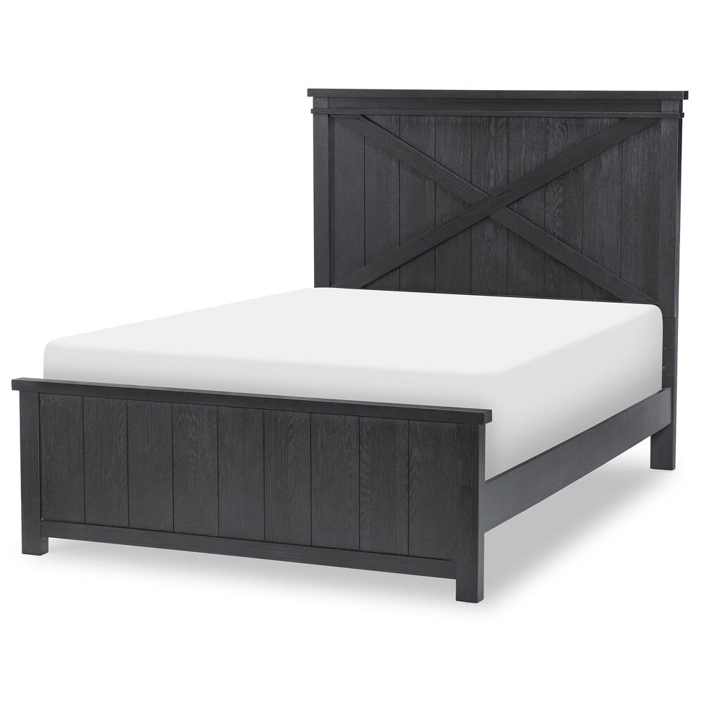 Legacy Classic Flatiron 4-Piece Full Trundle Bedroom Set in Midnight, , large