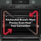 KitchenAid 2-Piece Kitchen Package with Juniper 30" Smart Double Wall Oven and Black 30" Electric Cooktop, , large