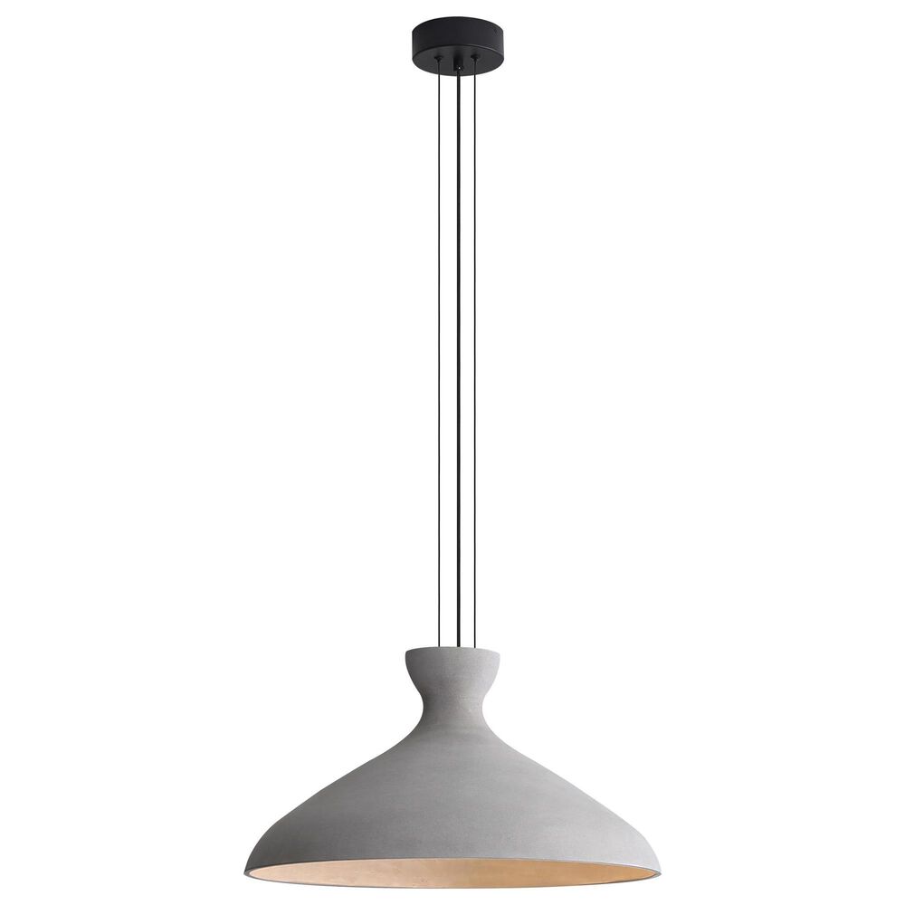 Golden Lighting Aethera 22" 1-Light LED Pendant in Grey, , large