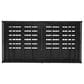 HOMLUX 61" Extra Large Heavy Duty Metal Dog Crate for Large Dogs in Black, , large