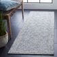Safavieh Micro-Loop MLP538M 2"3" x 8" Blue and Ivory Runner, , large