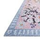 Rifle Paper Co. Palais PAL-03 3"9" x 5"9" Rose and Sky Area Rug, , large