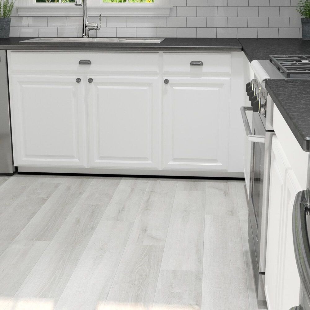 CALI Windansea White Aspen 7&quot; x 48&quot; Luxury Vinyl Plank, , large