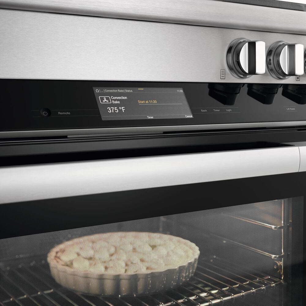 Miele 48" Freestanding Natural Gas Dual Fuel Range with Broil-Griddle Cover in Stainless Steel and Black, , large
