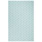 Nourison Twist Reversible 5" x 7" Aqua Indoor/Outdoor Area Rug, , large