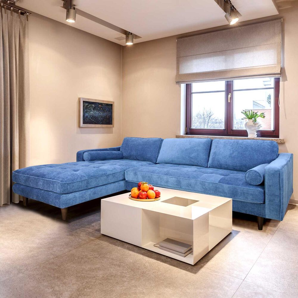 37B Anderson 2-Piece Stationary Left Arm Facing Sectional in Denim, , large