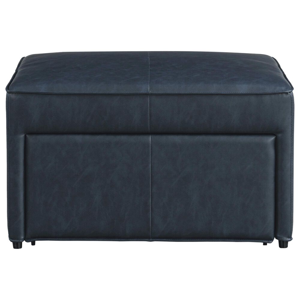Lifestyle Solutions Hailey Storage Ottoman in Navy, , large