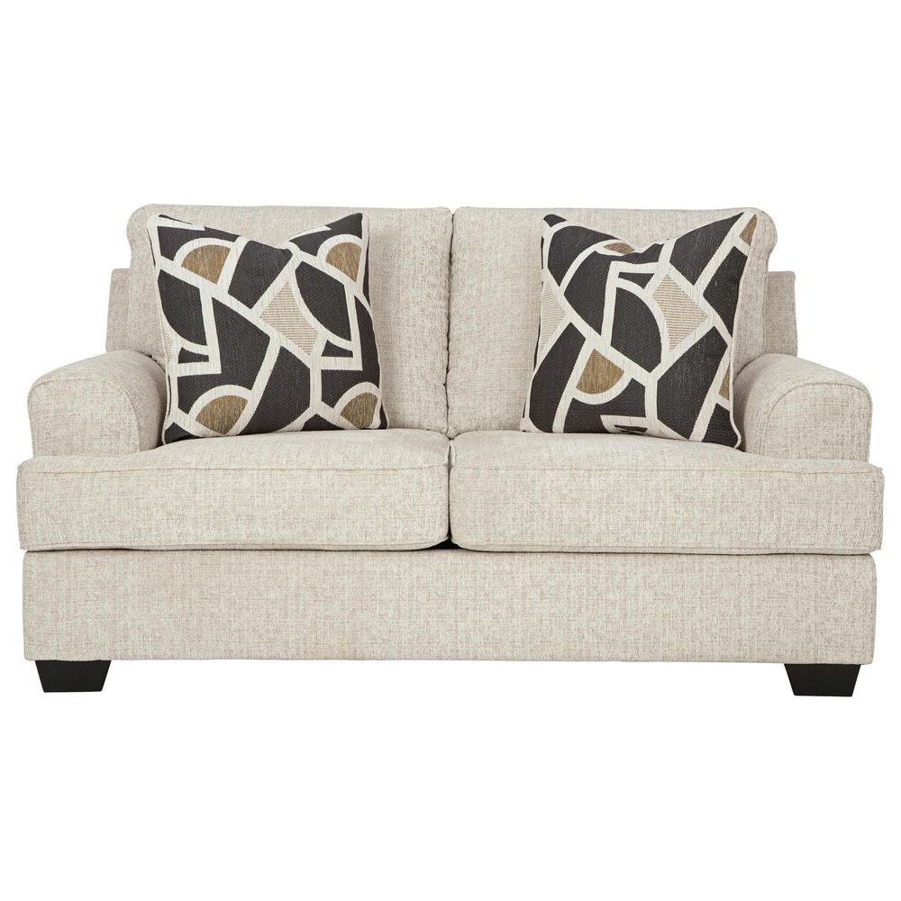 Ashley Heartcort Stationary Loveseat in Quartz, , large