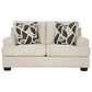 Ashley Heartcort Stationary Loveseat in Quartz, , large