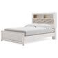 Ashley Altyra Queen Panel Bookcase Bed in White, , large