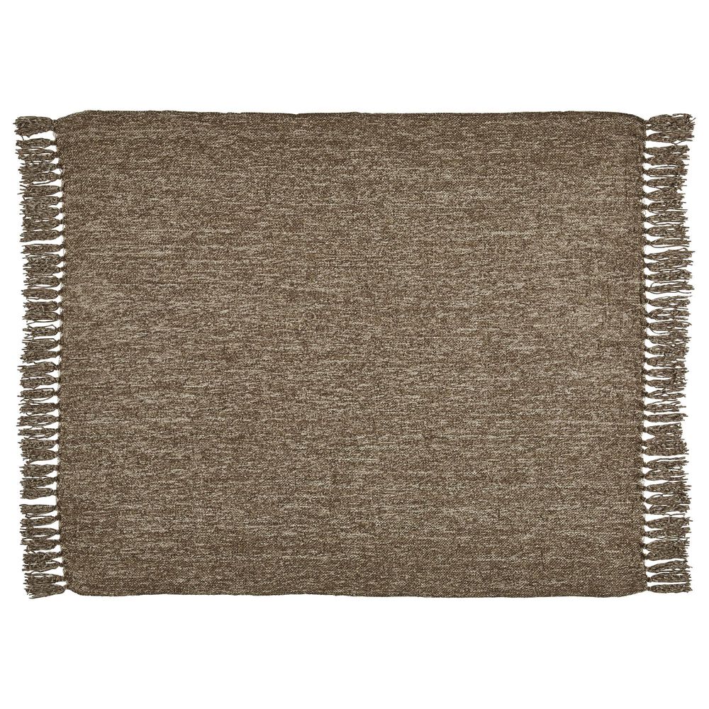 Ashley Tamish 50&quot; x 60&quot; Throw Blanket in Brown, , large