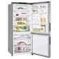 LG 15 Cu. Ft. Bottom Freezer Refrigerator in Stainless Steel, , large