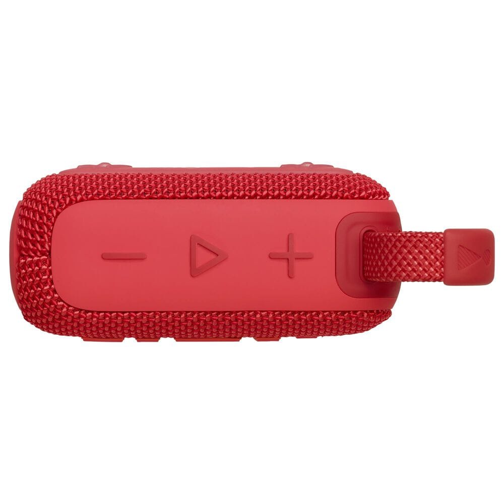 JBL Go 4 Portable Waterproof Bluetooth Speaker in Red, , large