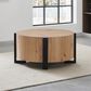 Steve Silver Furniture Darcie Cocktail Table in Natural and Black, , large