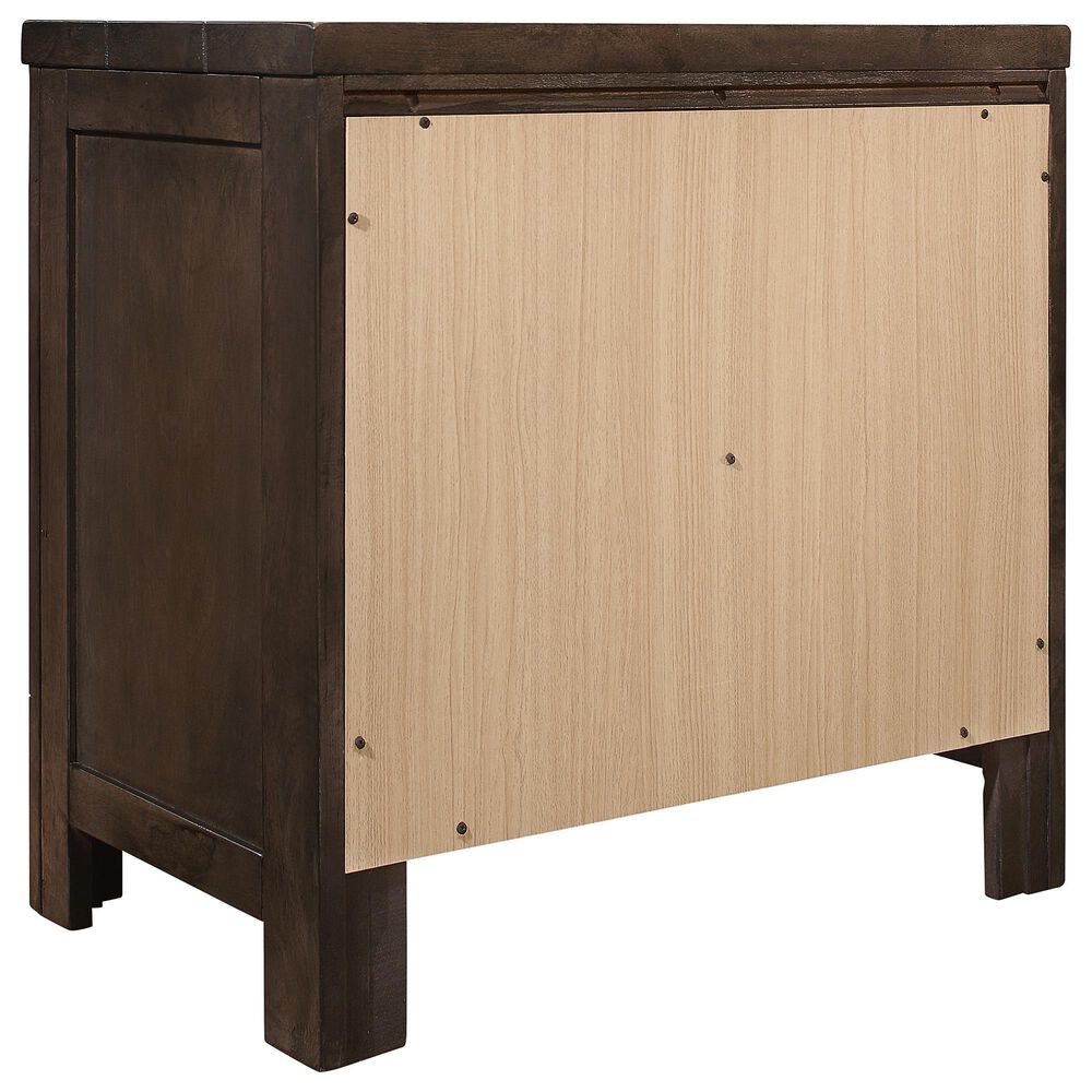 Emerald Home Furnishings Ashton Hills 2-Drawer Nightstand in Ash Brown, , large