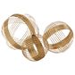 CosmoLiving by Cosmopolitan Contemporary Metal Sculptures in Gold (Set of 3), , large