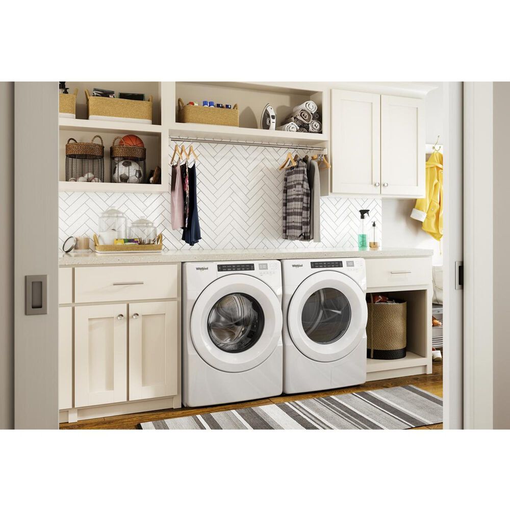 Whirlpool 7.4 Cu. Ft. Heat Pump Electric Dryer in White, , large