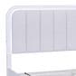 Ashley Jarlee Queen Upholstered Platform Bed in White with Lighting, , large