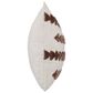 Classic Home LN Essay 22" x 22" Throw Pillow in Frothed Brown, , large