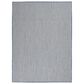 Nourison Courtyard Ivory and Blue 5" x 7" Indoor/Outdoor Area Rug, , large