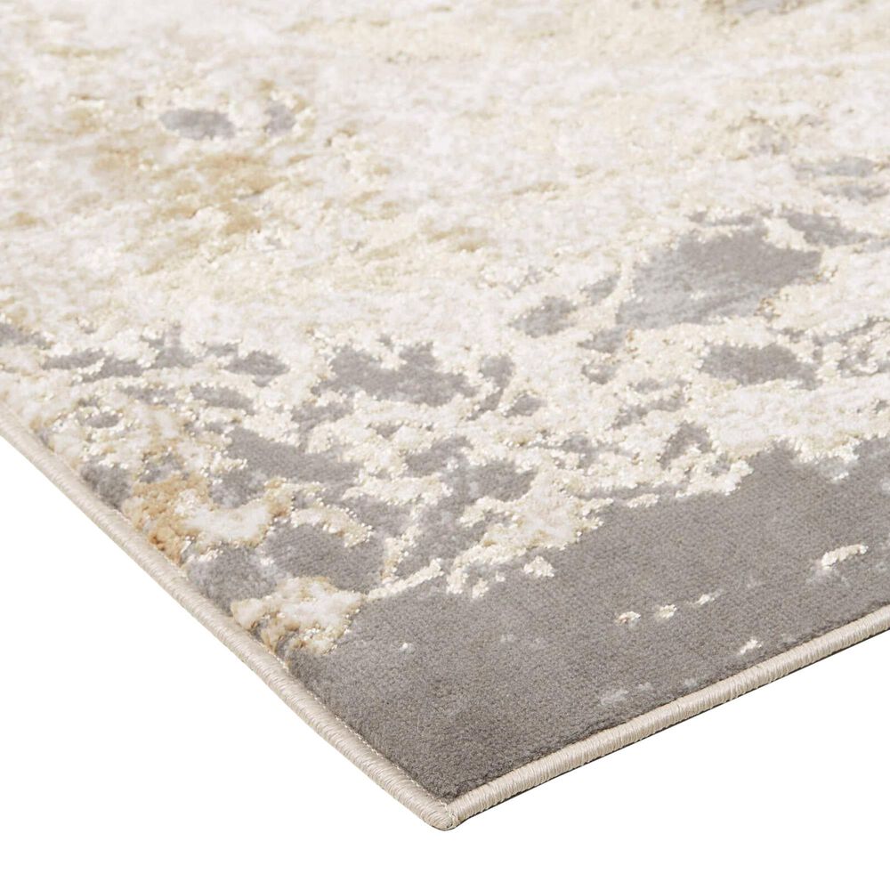 Feizy Aura 10&#39; x 13&#39;2&quot; Beige and Gray Area Rug, , large