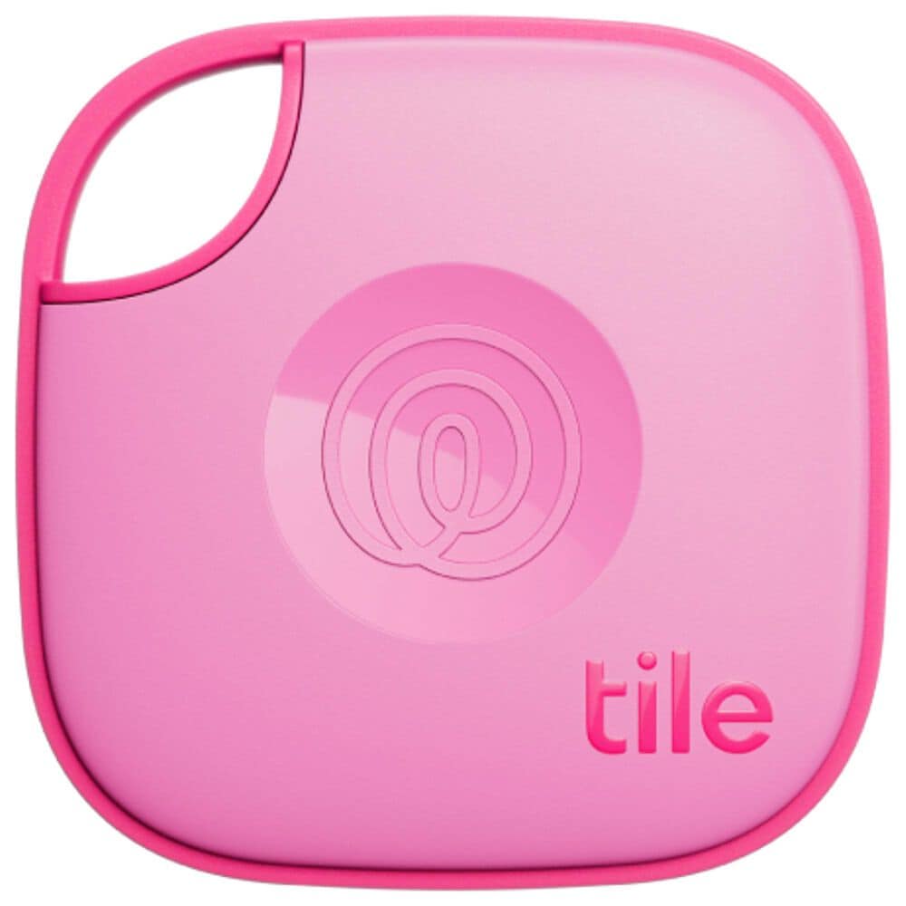 Tile Tile Mate Bluetooth Tracker in Pink Punch, , large