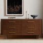 Four Hands Fletcher 6 Drawer Dresser Only in Terra Brown Oak, , large