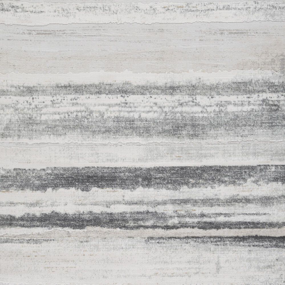 Ashley Abanett 7&#39;10&quot; x 10&#39;2&quot; Gray and Black Area Rug, , large