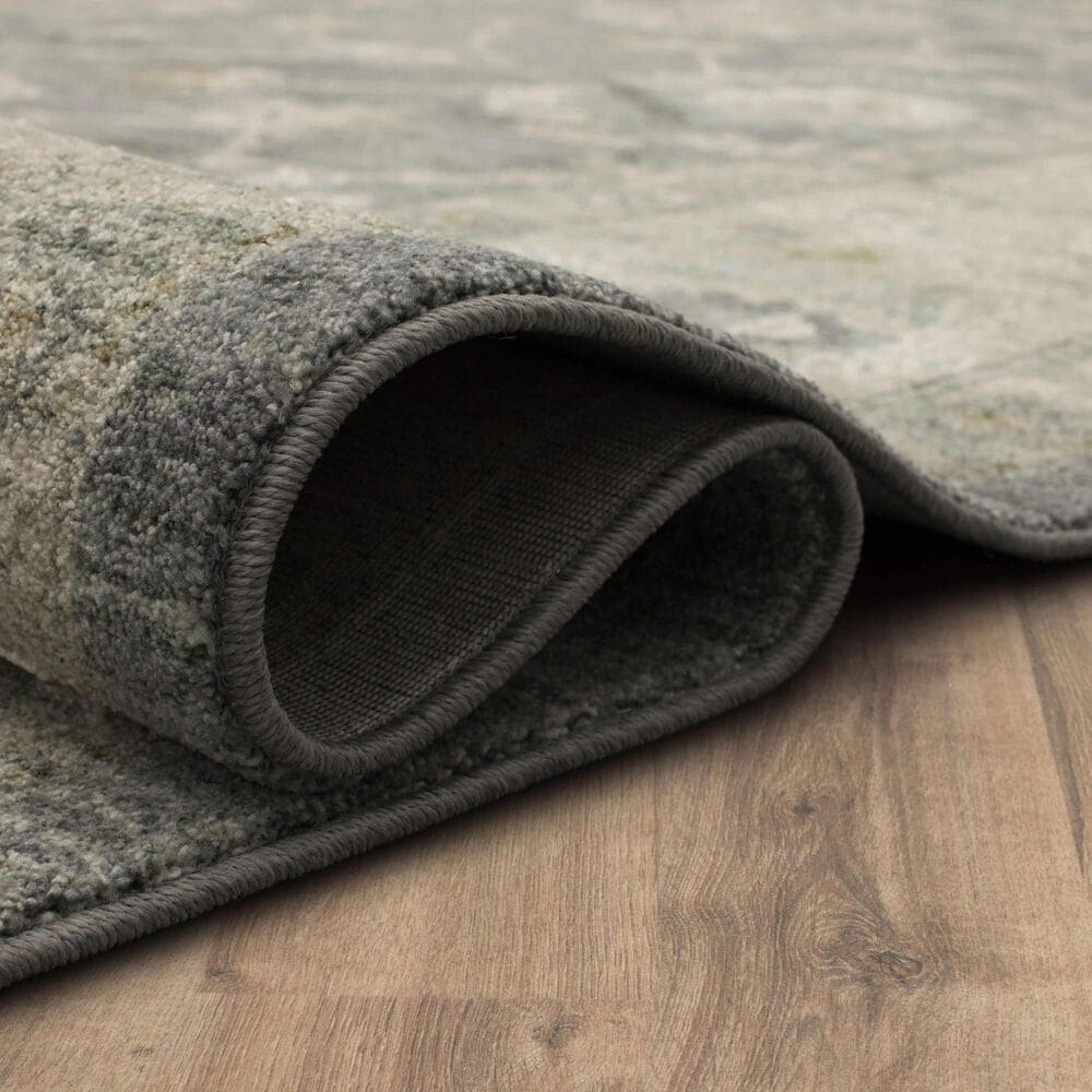 Karastan Adalia 7&#39;8&quot; x 10&#39;3&quot; Dark Gray Area Rug, , large
